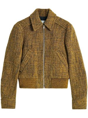 Victoria Beckham tailored bomber jacket - Brown