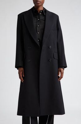Victoria Beckham Tailored Coat in Black