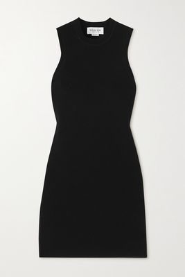 Victoria Beckham - Vb Body Stretch-knit Mini Dress - Black