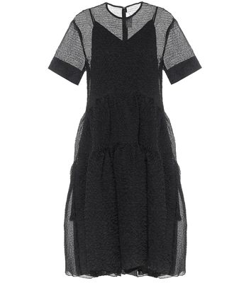 Victoria Victoria Beckham Cloqué midi dress