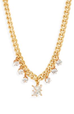 VIDAKUSH 100K Magic Crystal Charm Necklace in Gold
