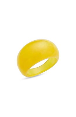 VIDAKUSH Mango Smoothie Ring in Yellow