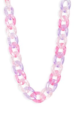 VIDAKUSH Passion Fruit Curb Chain Choker Necklace