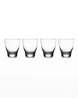 Vie Double Old-Fashioned Glasses, Set of 4