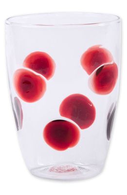 VIETRI Drop Tall Tumbler in Red 