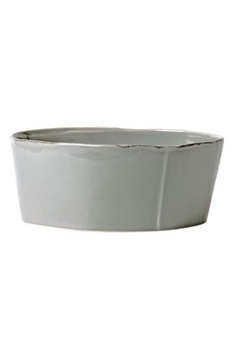 VIETRI Lastra Serving Bowl in Gray - Large