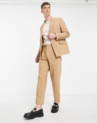 Viggo pierre suit pants in beige-Yellow