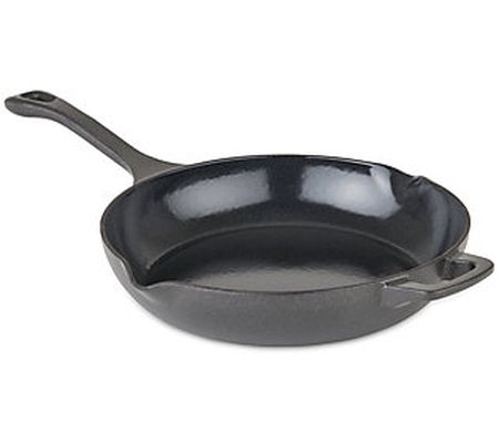 Viking Cast Iron 10.5" Chef's Pan with Spouts