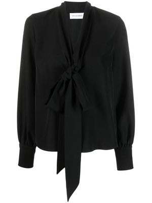 Viktor & Rolf bow-tie fastening blouse - Black