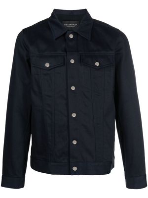 Viktor & Rolf flap-pockets shirt jacket - Blue