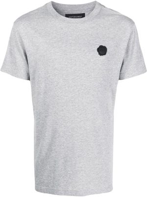 Viktor & Rolf logo-patch short-sleeved T-shirt - Grey