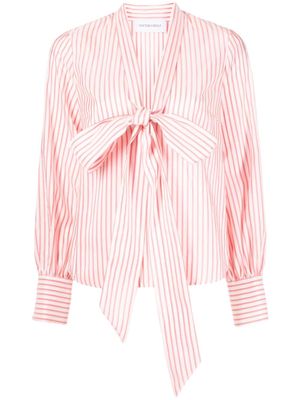Viktor & Rolf pussy-bow collar blouse - Pink