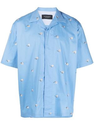 Viktor & Rolf sequin embellished short-sleeved shirt - Blue