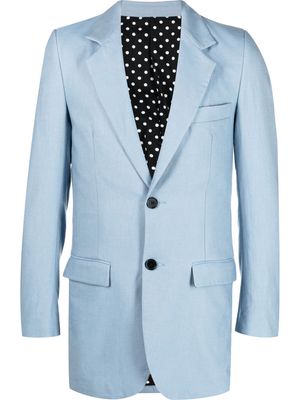 Viktor & Rolf single-breasted suit jacket - Blue