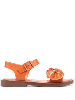 Viktor & Rolf x Melissa bow-detail flat sandals - Orange