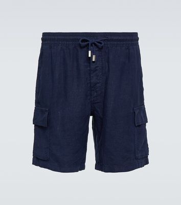 Vilebrequin Baie linen Bermuda shorts
