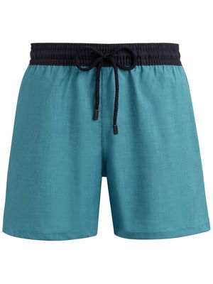 Vilebrequin colourblock swim shorts - Blue