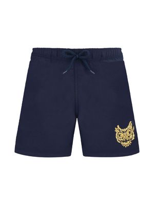 Vilebrequin embroidered-logo shorts - Blue