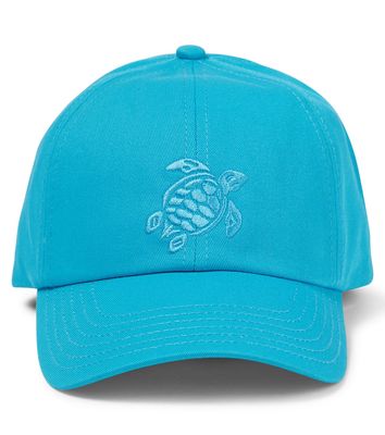 Vilebrequin Kids Embroidered cotton baseball cap