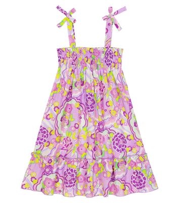 Vilebrequin Kids Floss floral cotton dress