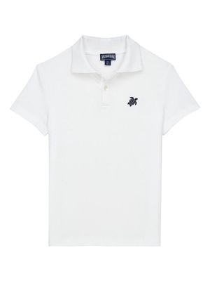 Vilebrequin Kids French History polo shirt - White