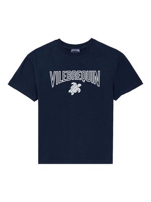 Vilebrequin Kids Gabin cotton T-shirt - Blue