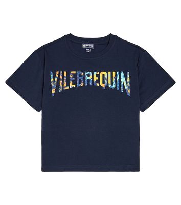 Vilebrequin Kids Tarick logo cotton T-shirt