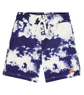 Vilebrequin Kids Tie-dye cotton Bermuda shorts