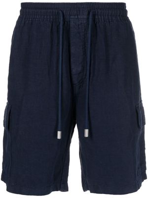 Vilebrequin linen bermuda shorts - Blue