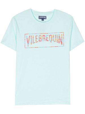 Vilebrequin logo-printed cotton T-shirt - Blue