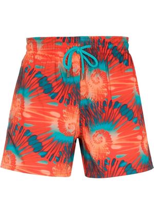 Vilebrequin Moorise Nautilus swim shorts - Red