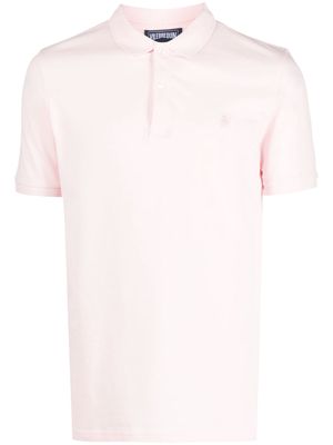 Vilebrequin Palatin logo-embroidered polo shirt - Pink
