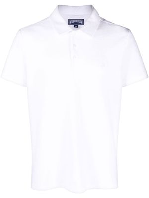 Vilebrequin Phoenix terry short-sleeved polo shirt - White