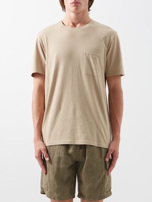 Vilebrequin - Titus Organic-cotton Shirt - Mens - Brown