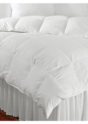 Villa Year Round Cotton European White Down Filled Comforter