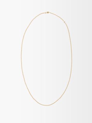 Viltier - Forcat Ronde 60cm Recycled 18kt-gold Chain - Womens - Yellow Gold