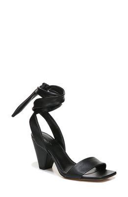 Vince Anais Ankle Tie Sandal in Black