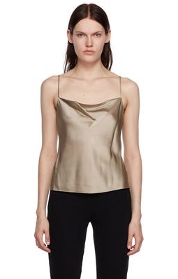 Vince Beige Draped Camisole