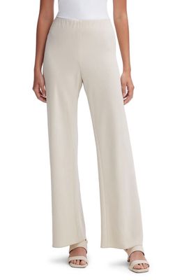 Vince Bias Cut High Waist Pants in Shell