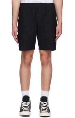 Vince Black Polyester Shorts
