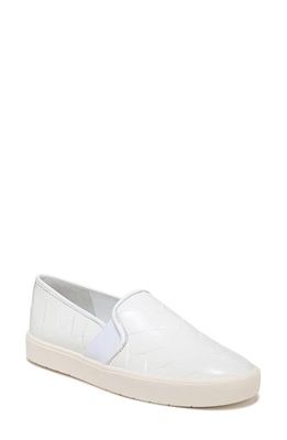 Vince Blair 5 Slip-On Sneaker in Optic White/White