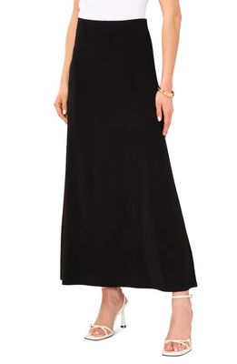 Vince Camuto A-Line Maxi Skirt in Rich Black