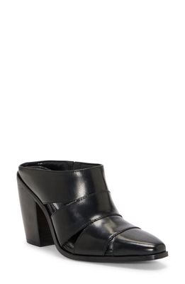 Vince Camuto Aimie Square Toe Mule in Black 