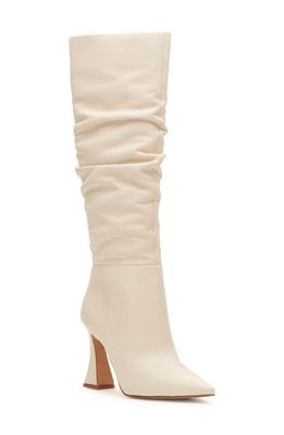 Vince Camuto Alinkay Knee High Boot in Creamy White