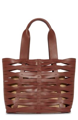 Vince Camuto Cecil Tote Bag in Saddle Cow Oregon