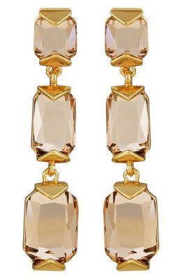 Vince Camuto Clip-On Drop Earrings in Gold