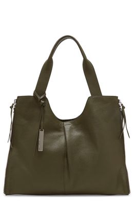 Vince Camuto Corla Leather Tote in Moss