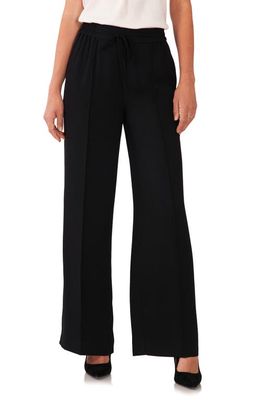 Vince Camuto Drawstring Pants in Rich Black