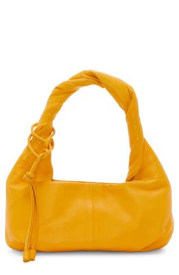 Vince Camuto Evlyn Leather Baguette Bag in Mango Sorbet