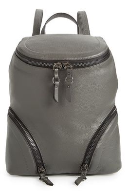 Vince Camuto Katja Leather Backpack in Power Grey